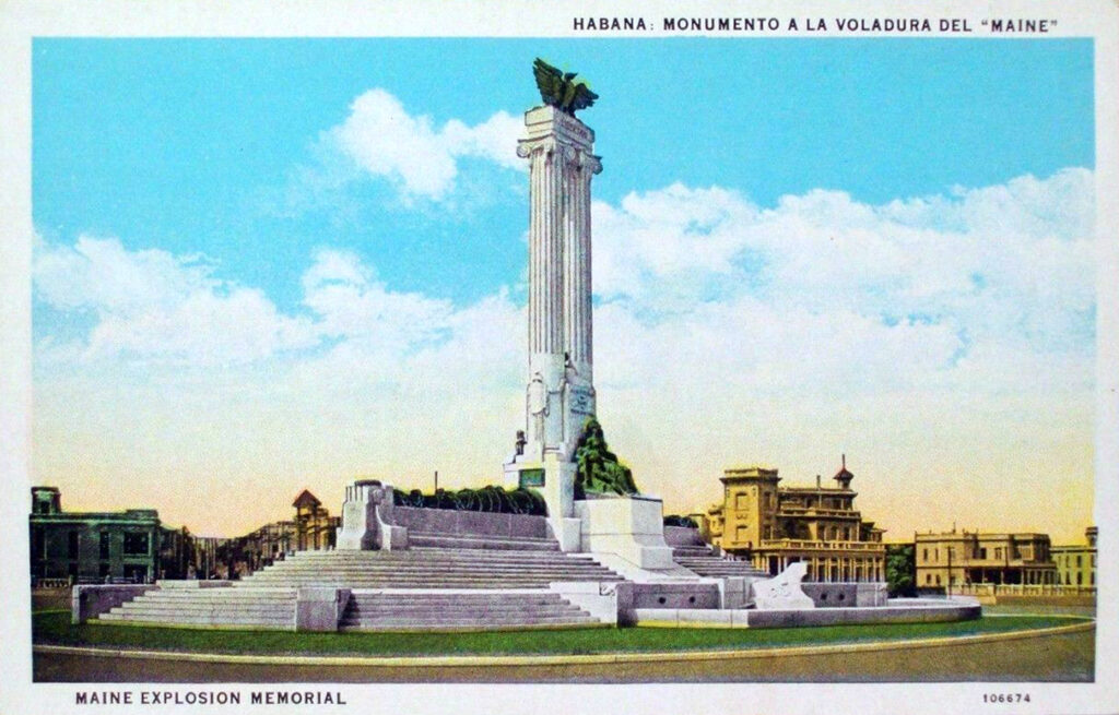L'explosió de l'USS Maine a l'Havana (febrer 1898). Detonant de la guerra hispano-americana i el «Desastre del 98».
