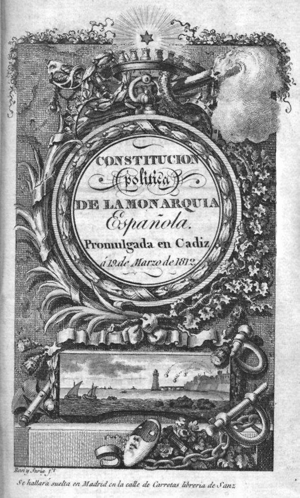 Constitució de Cadis (1812), «la Pepa». Primera constitució liberal de l'Estat espanyol.