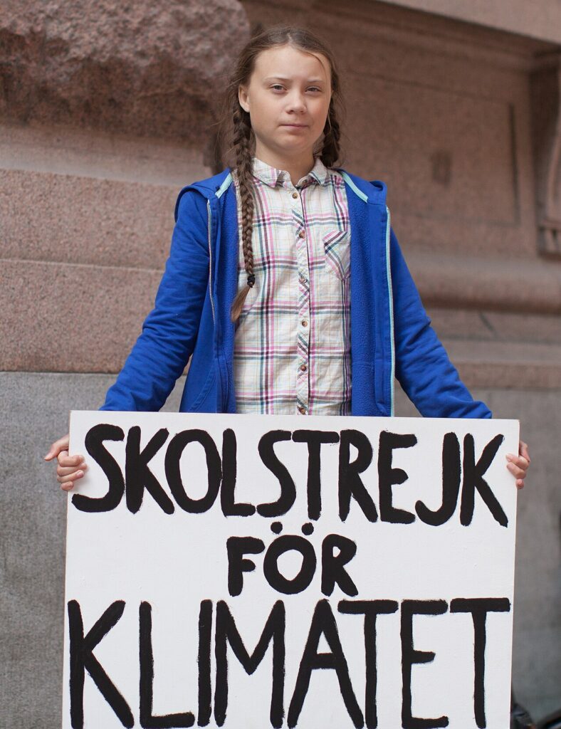 Greta Thunberg i el moviment climàtic. El canvi climàtic és el principal repte global del segle XXI.